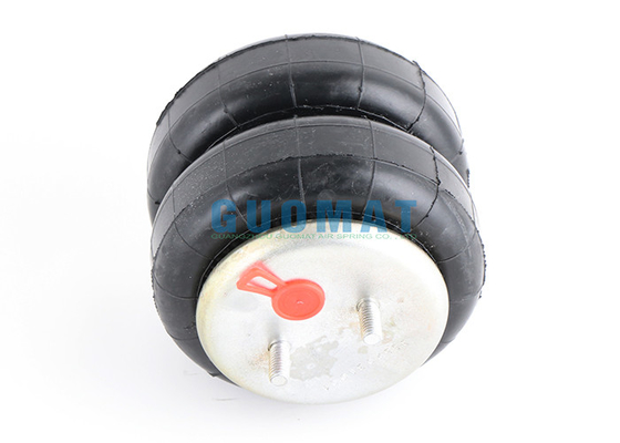 مزدوج ملتف من Firestone Air Spring Bellow 255-1.5 Air Connection 3 / 8NPT وسائد هوائية مطاطية