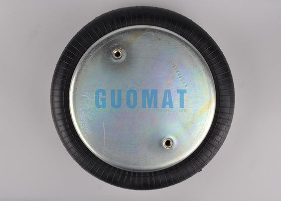 المرجع FS330-11 CI Contitech Single Convolution Air Actuator 1 / 4NPTF Gas Hole Rubber Air Spring