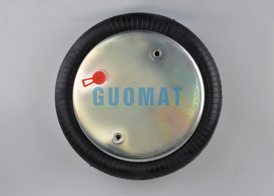 المرجع FS330-11 CI Contitech Single Convolution Air Actuator 1 / 4NPTF Gas Hole Rubber Air Spring