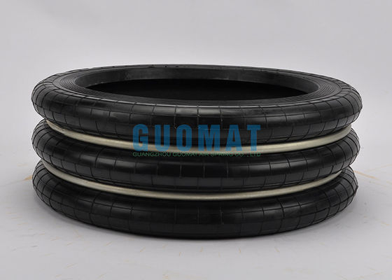 وسادة هوائية مطاطية S-200-3R زنبرك هوائي صناعي ثلاثي ملتف لآلة تثقيب يوكوهاما