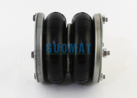 دنلوب DB 06219 صدمة هوائية صناعية مزدوجة ذات شفة ملتفة نوع زنبرك هوائي 6 × 2 منفاخ معدني