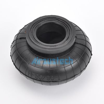 HF80/90-1 Air Spring Bellows Air Bag Double Convoluted Rubber Air Shock Absorption (حافظة هواء من الربيع الهوائي) حقيبة هواء من المطاط مزدوجة الدوال