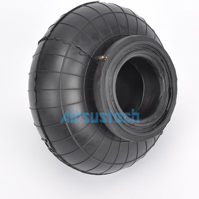 HF80/90-1 Air Spring Bellows Air Bag Double Convoluted Rubber Air Shock Absorption (حافظة هواء من الربيع الهوائي) حقيبة هواء من المطاط مزدوجة الدوال