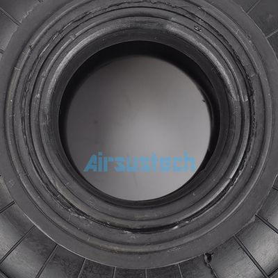 HF80/90-1 Air Spring Bellows Air Bag Double Convoluted Rubber Air Shock Absorption (حافظة هواء من الربيع الهوائي) حقيبة هواء من المطاط مزدوجة الدوال