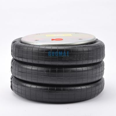 أكياس الهواء الملتوية الثلاثية GUOMAT NO. 3B7386 Bellow No.3B383 الصناعية الربيع الهوائي 4x3/8-16UNC المسمار