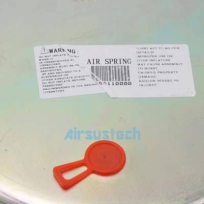 غاز مليء Firestone الميناءات الهوائية W01-358-8030 ثلاثي الملتوية المطاطية