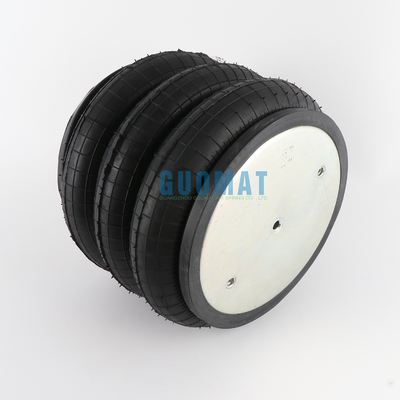 قطع غيار السيارات 3B12-304 Goodyear Air Spring Cross W01-358-8013 Air Spring ثلاثة أكياس هوائية مغلفة FT330-29 Ci 1/4 NPT