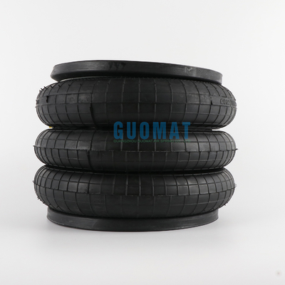 قطع غيار السيارات 3B12-304 Goodyear Air Spring Cross W01-358-8013 Air Spring ثلاثة أكياس هوائية مغلفة FT330-29 Ci 1/4 NPT