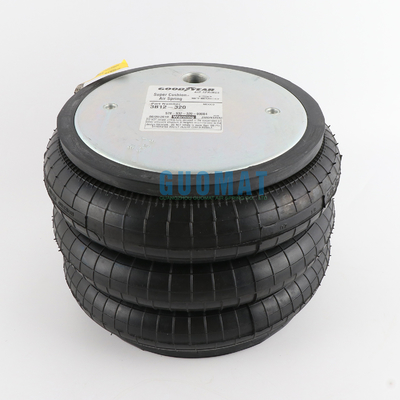 3B12-320 Goodyear Air Spring الأصلي الثلاثي الملتوي Flexmember 578933100 Cross Firestone W013587437