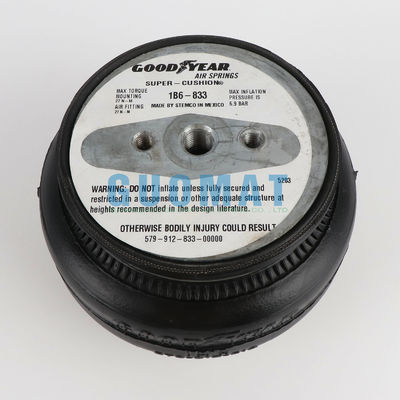 غودير 1B6-833 طبقة واحدة مطاطي تعليق الهواء 579912833 الربيع الهوائي الصناعي