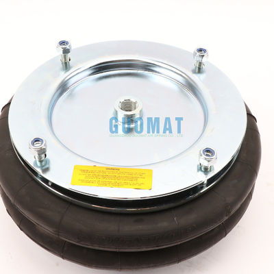 12x2 Dunlop Steel Cover Plate ربيع هواء صناعي GUOMAT 2B12X2 Firestone Air Spring W01-R58-4060