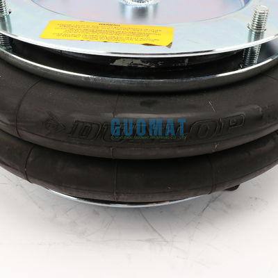 12x2 Dunlop Steel Cover Plate ربيع هواء صناعي GUOMAT 2B12X2 Firestone Air Spring W01-R58-4060