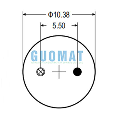 W01-358-8723 Firestone 1T17B-5 عاصفة تعليق هوائي نشط للشاحنة تقليل الصدمة
