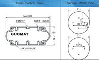 GUOMAT 1B6171 الهواء الصناعية الربيع الجمعية المطاط الخوار 1B330 ماكس 325MM للجلود درج آلة