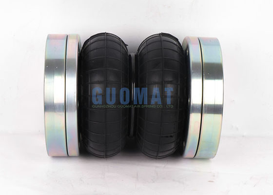 166mm ارتفاع مطاطي هواء الربيع M10 البالون الهوائي الملتفين مزدوجة لمحركات العمود الدوار