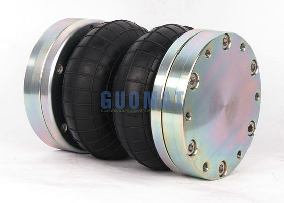 166mm ارتفاع مطاطي هواء الربيع M10 البالون الهوائي الملتفين مزدوجة لمحركات العمود الدوار