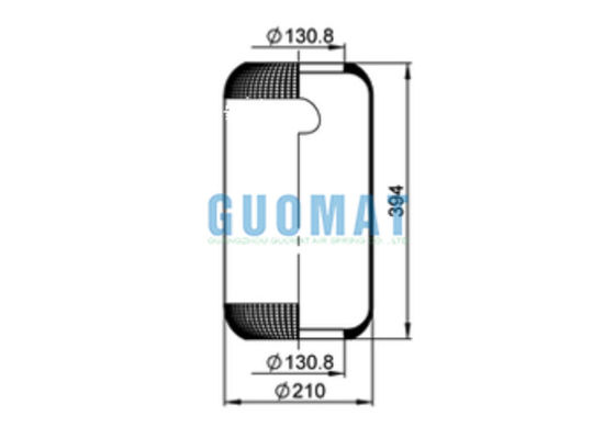 644N Contitech المطاط الهوائي 1E21 فينيكس الحافلة الهواء الربيع لميرسيدس بنز A0003270101