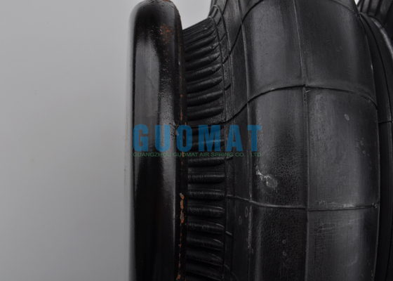 الربيع الهوائي الملتف ثلاثي 117mm-460mm ضربة المطاط الصناعي الصدمة الهوائية لالتقاط