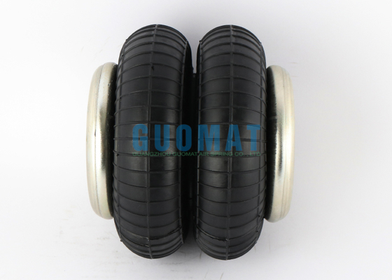 W01-358-7025 حجر النار الربيع الهوائي الملتف مزدوج 65mm-175mm ضربة للصناعية