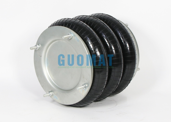 12 "× 3 ربيع هوائي ثلاثي متدلي FT 412-32 DS المطاط Contitech الصناعي ربيع هوائي