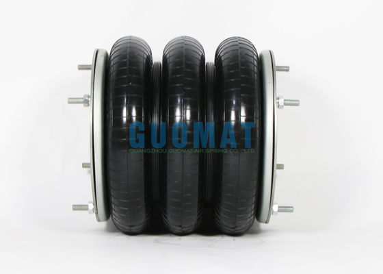 12 "× 3 ربيع هوائي ثلاثي متدلي FT 412-32 DS المطاط Contitech الصناعي ربيع هوائي