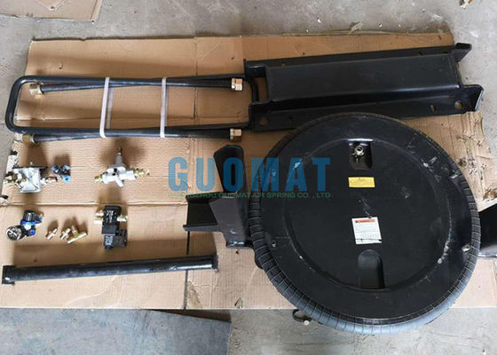 يمكن لمركز تعليق الهواء الربيعي للمقطورة المسطحة أن يعيش حوالي 60-70 مم لتقليل تآكل الإطارات