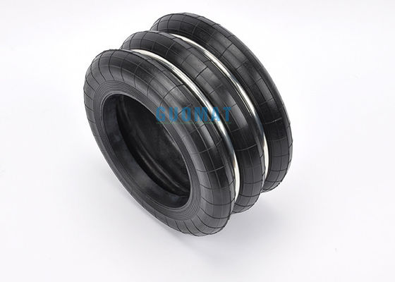 دائم الربيع الهواء الصناعي الثلاثي المطاط الملتوي استبدال وسادة هوائية تعليق ركوب الهواء