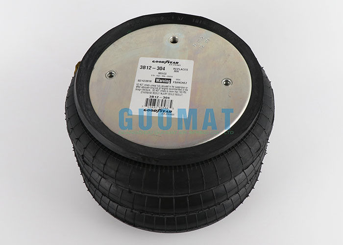 3B12-304 Goodyear Triple Bellow Air Spring Cross W01-358-8006 فايرستون المطاط الهواء امتصاص الصدمات