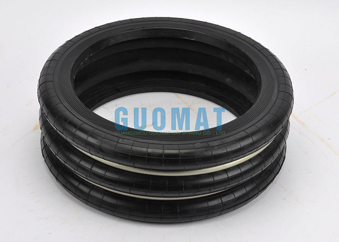 وسادة هوائية مطاطية S-200-3R زنبرك هوائي صناعي ثلاثي ملتف لآلة تثقيب يوكوهاما