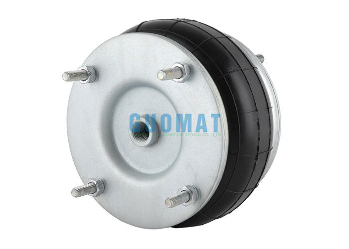 FS 138-8 DS زنبرك هوائي للتعليق الصناعي 8 × 1 وسادة هوائية مطاطية واحدة مع حلقة شفة