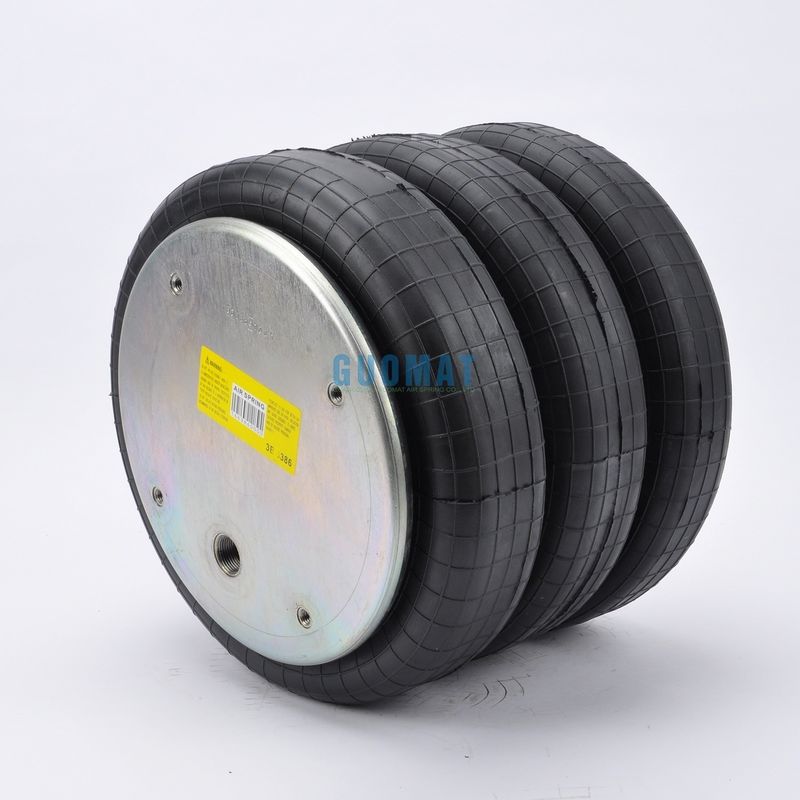 أكياس الهواء الملتوية الثلاثية GUOMAT NO. 3B7386 Bellow No.3B383 الصناعية الربيع الهوائي 4x3/8-16UNC المسمار