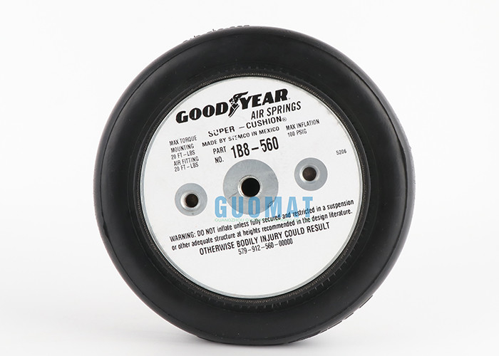 FS 120-12 CI 1/4 NPT Air Spring Contitech تستبدل بواسطة Goodyear 1B8-560 Air Actuator