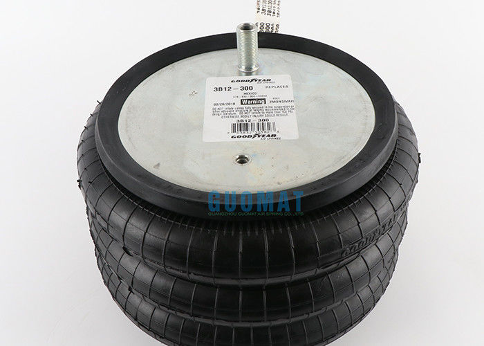 Goodyear 3B12-300 نظام التعليق الزنبركي الهوائي منفاخ ثلاثي الأكياس الهوائية الملتوية LOAD GUARD SC2130