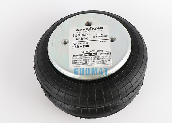 Goodyear Air Spring 2B9-200 Original Rubber Air Spring Double Bellows 578923202 الرجوع إلى W01-358-6910