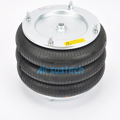 ContiTech FT412-32 DS استبدال الربيع الهوائي ثلاثي الملتوية المطاطية الهوائية الملتوية الثقيلة