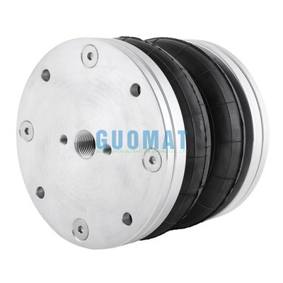 تعليق متشابك صدمة الهواء FD76-14 Contitech 6'x2 Dunlop هواء الربيع مع غطاء الألومنيوم