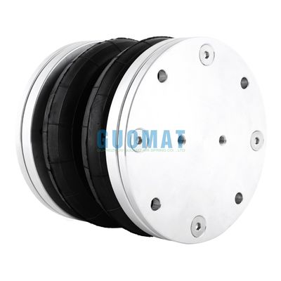 تعليق متشابك صدمة الهواء FD76-14 Contitech 6'x2 Dunlop هواء الربيع مع غطاء الألومنيوم