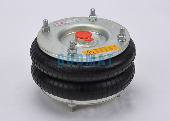 زنبرك هوائي مزدوج ملتوي 8 × 2 بوصة M/31082 نورغرين، منفاخ هواء مطاطي بمسافة حركة 175 مم