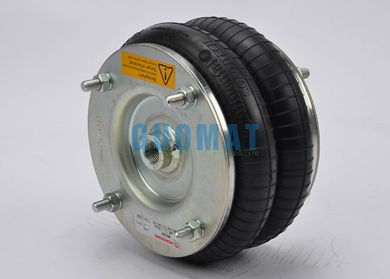 زنبرك هوائي مزدوج ملتوي 8 × 2 بوصة M/31082 نورغرين، منفاخ هواء مطاطي بمسافة حركة 175 مم