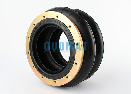 تخصيص GUOMAT 2H12X2P05 فلنج الرياح الربيع W01-R58-4044 Firestone الهواء Bellows 12X2 المطاط الهواء