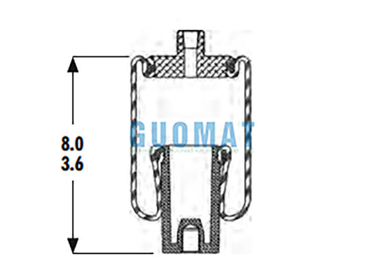1S3-011 غودير كاب هواء الربيع W02-358-4001 Firestone هواء مُمتص الصدمات