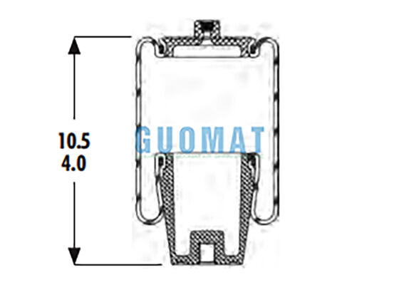 1S4-044 Goodyear تعليق ثقيل للخدمة الربيع الهوائي ASC-08-7-194 المرافق الهوائية لمقصورة الشاحنات
