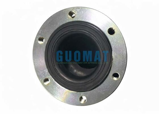 2H130142 GUOMAT Industrial Air Spring M10 Threaded Hole Convoluted Air Lift Bags 90mm Stroke