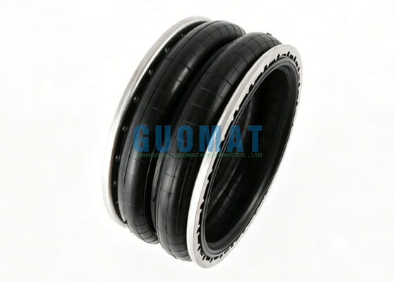 215 Double Air Bellow W01-358-7230 Firestone Air Spring رقبة مزدوجة من الألومنيوم