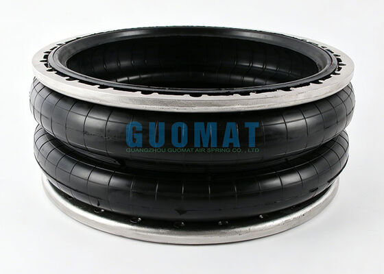 215 Double Air Bellow W01-358-7230 Firestone Air Spring رقبة مزدوجة من الألومنيوم