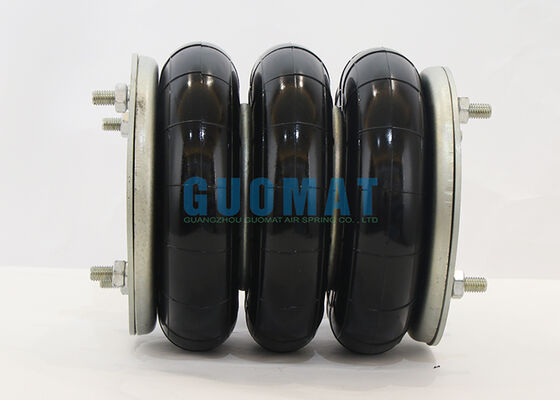 6 "× 3 مطاطي W01R584095 Firestone ربيع الهواء الملتوية ثلاثية مع فتحة الهواء G1/2