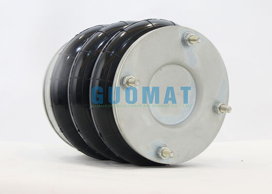 6 "× 3 مطاطي W01R584095 Firestone ربيع الهواء الملتوية ثلاثية مع فتحة الهواء G1/2