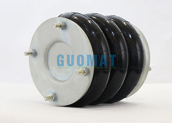 6 "× 3 مطاطي W01R584095 Firestone ربيع الهواء الملتوية ثلاثية مع فتحة الهواء G1/2