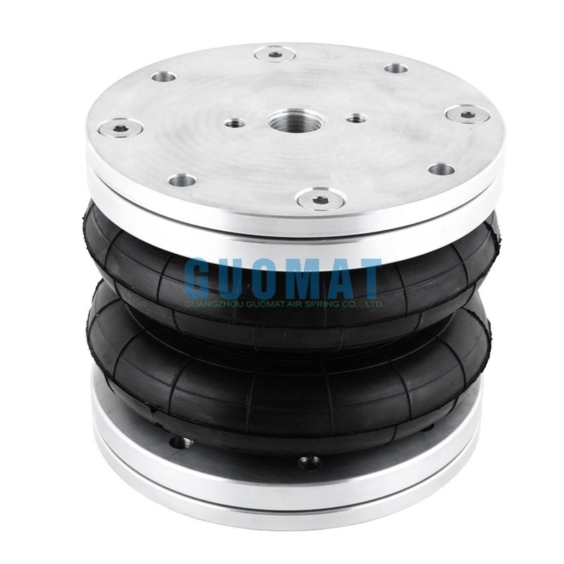 تعليق متشابك صدمة الهواء FD76-14 Contitech 6'x2 Dunlop هواء الربيع مع غطاء الألومنيوم