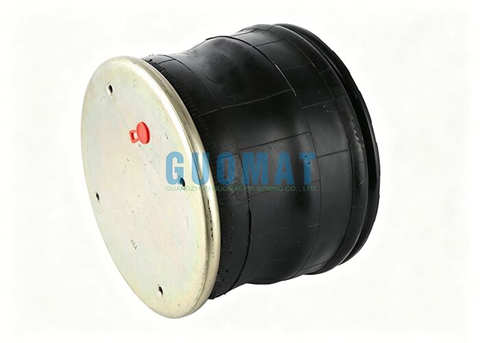 W01-358-9204 1T19F-5 Firestone Truck Air Spring ألومنيوم مكبس مقطورة تعليق مطاطي صدمة هوائية